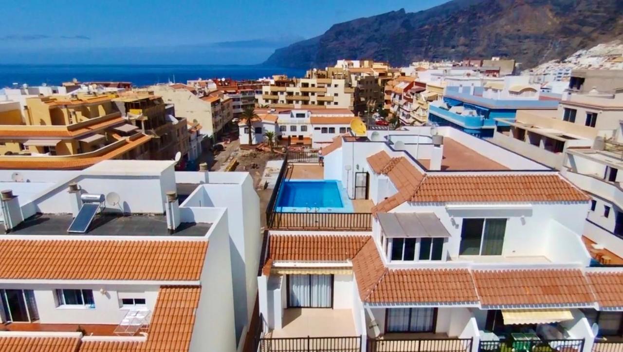 Los Angeles 3 Bed Apartment With Pool Puerto de Santiago  Bagian luar foto